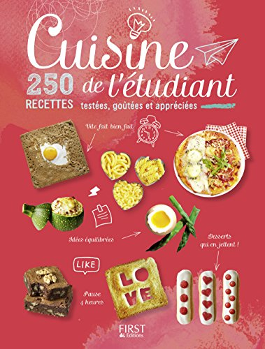 Cuisine de l'étudiant : 250 recettes testées, goûtées et appréciées