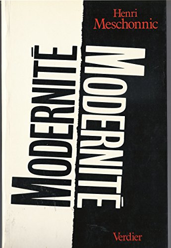 Modernité, modernité