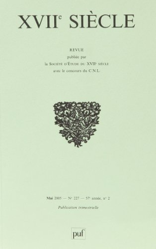 Dix-septième siècle, n° 227