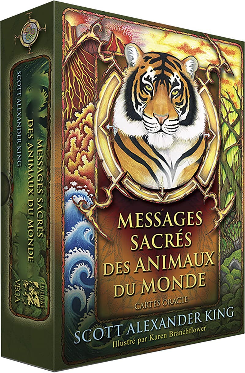 Messages sacrés des animaux du monde : cartes oracle