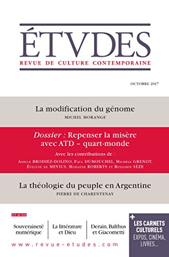 Etudes, n° 4242. Repenser la misère avec ATD Quart Monde