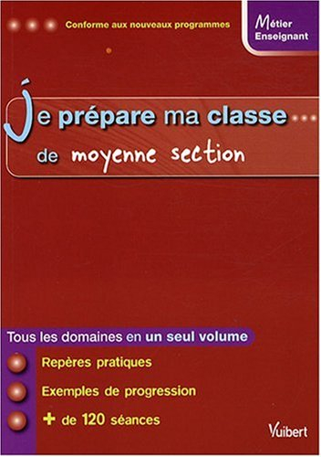 Je prépare ma classe de moyenne section