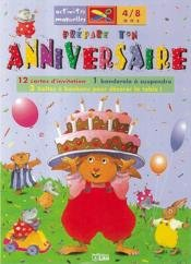 Prépare ton anniversaire : activités manuelles 4-8 ans