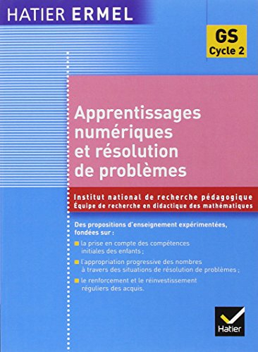 Apprentissages numériques et résolution de problèmes, grande section