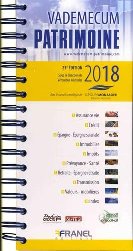 Vademecum du patrimoine 2018