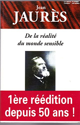 De la réalité du monde sensible