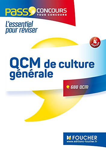 QCM de culture générale : concours