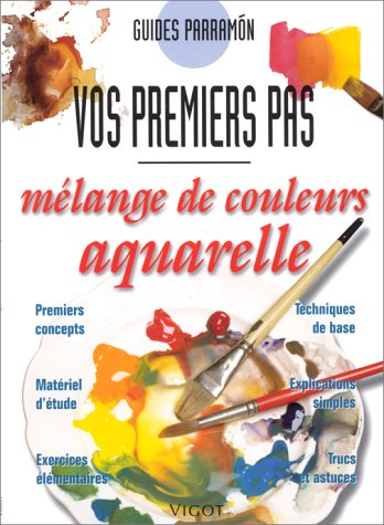 Mélanges de couleurs, l'aquarelle