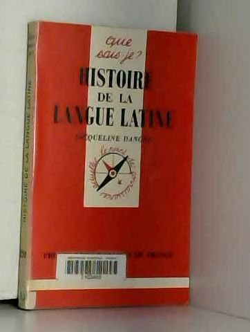 Histoire de la langue latine