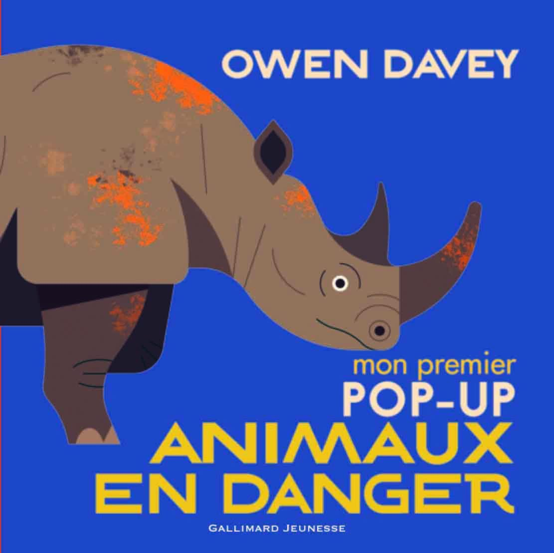 Mon premier pop-up animaux en danger