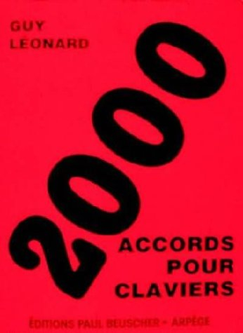 2000 accords pour claviers