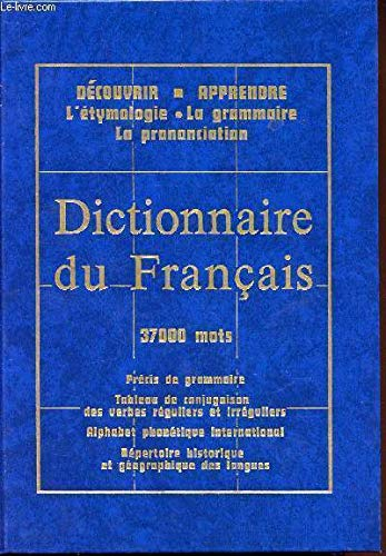 Dictionnaire du français