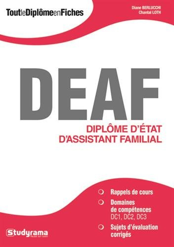 DEAF : diplôme d'Etat d'assistant familial