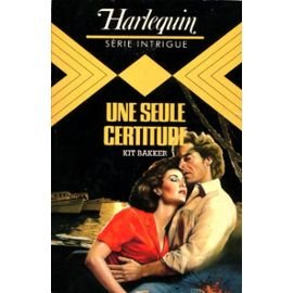 une seule certitude (harlequin)