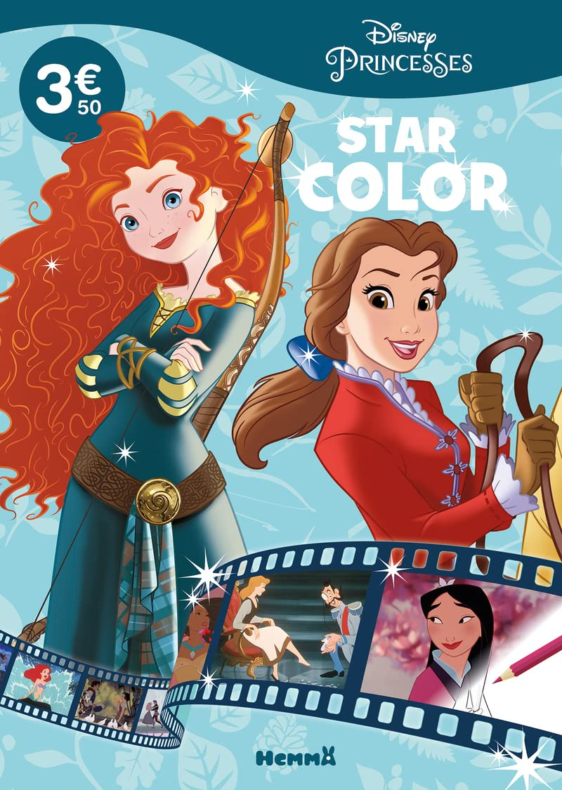 Disney Princesses : Star Color (Merida et Belle)