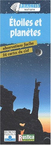 Etoiles et planètes : observations faciles, 24 cartes du ciel