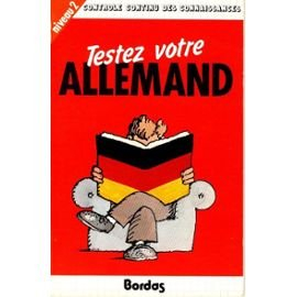 Testez votre allemand