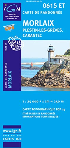 Morlaix/Plestin-les-Greves/Carantec GPS: IGN.0615ET