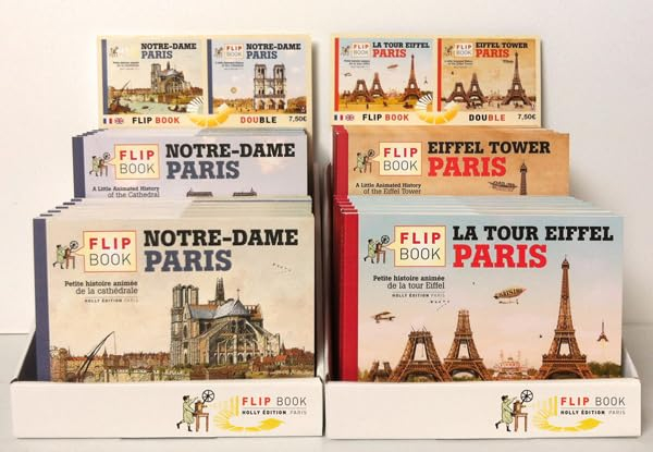 Le flip book de Notre-Dame de Paris : petite histoire animée de la cathédrale. The flip book of Notr