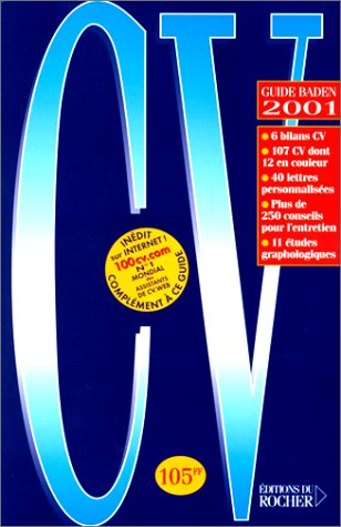 Guide du CV 2001