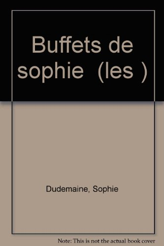 Les buffets de Sophie