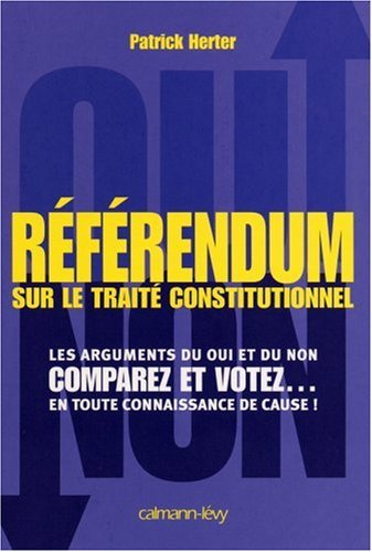 Référendum sur le traité constitutionnel européen : les arguments du oui et du non, comparez et vote