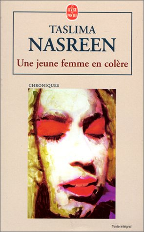 Une jeune femme en colère