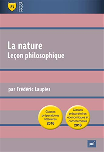 La nature : leçon philosophique