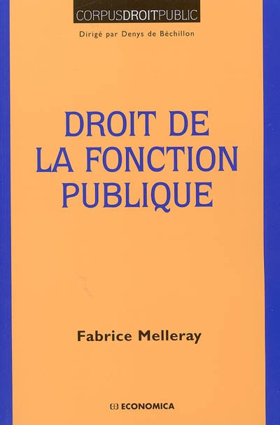 Droit de la fonction publique