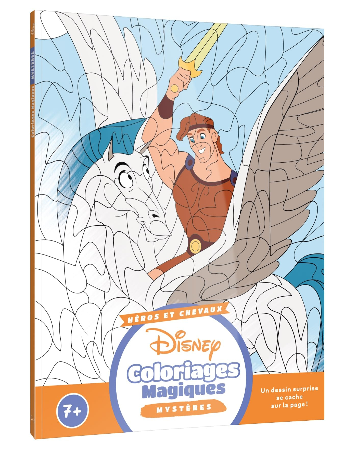DISNEY : Coloriages Magiques : Mystères (7+) - Héros et Chevaux