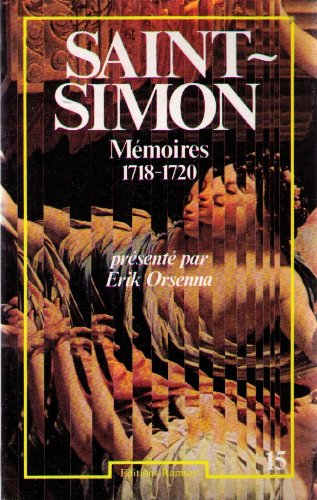 saint simon mémoires 1718 1720