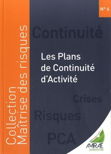 les plans de continuité d'activité