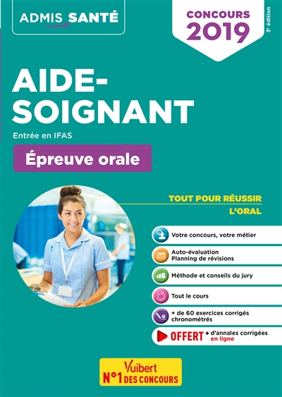 Aide-soignant : entrée en IFAS : épreuve orale, concours 2019