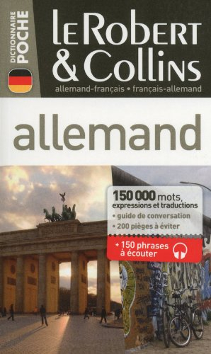 Le Robert et Collins poche allemand : français-allemand, allemand-français