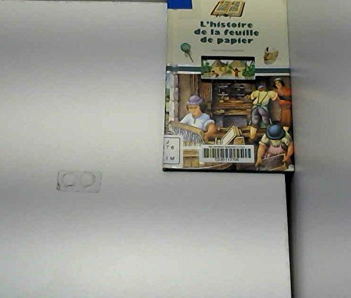 l'histoire de la feuille de papier