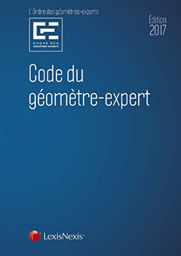 Code du géomètre expert 2017