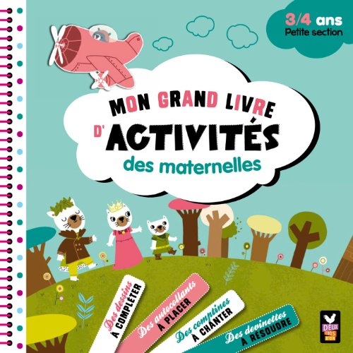 Mon grand livre d'activités, 3-4 ans : petite section