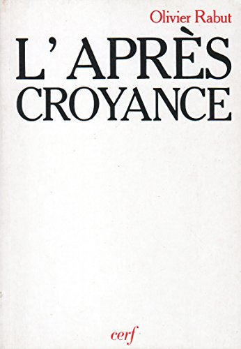 L'Après-croyance