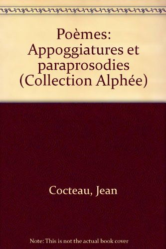 Appogiatures et paraprosodies