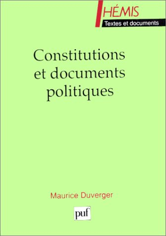 Constitutions et documents politiques