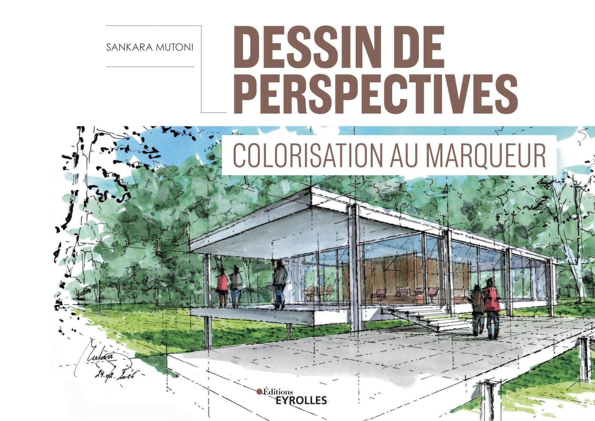 Dessin de perspectives : colorisation au marqueur