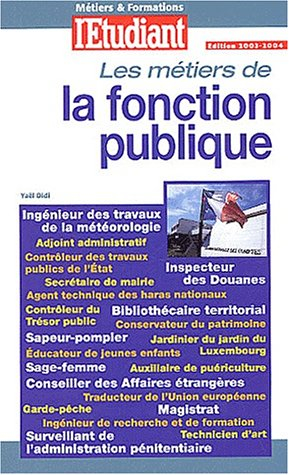 Les métiers de la fonction publique