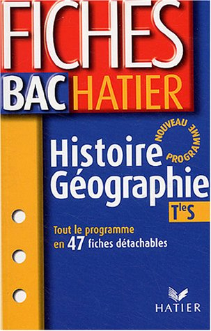 Histoire géographie, terminale S : nouveau programme