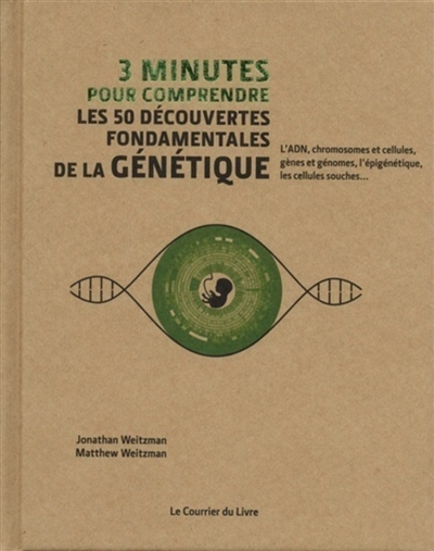 3 minutes pour comprendre les 50 découvertes fondamentales de la génétique : l'ADN, chromosomes et c