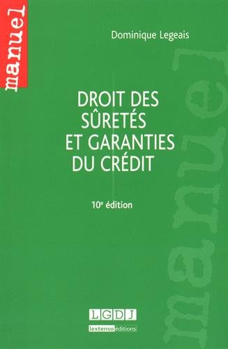 Droit des sûretés et garanties du crédit