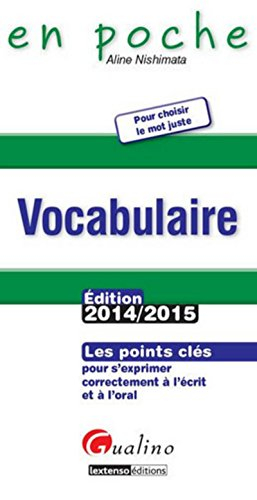 Vocabulaire : les points clés pour s'exprimer correctement à l'écrit et à l'oral