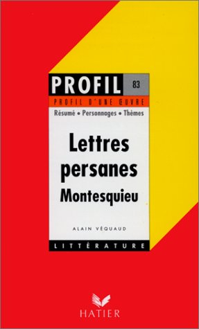 Lettres persanes, Montesquieu