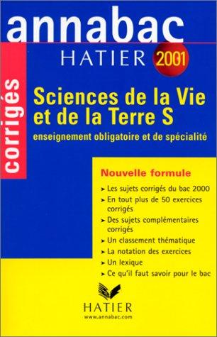 Sciences de la vie et de la terre, S