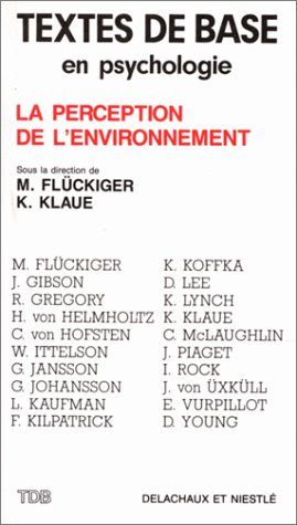 La Perception de l'environnement