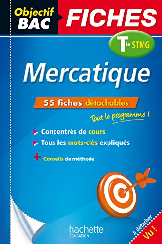 Mercatique : terminale STMG : 55 fiches détachables